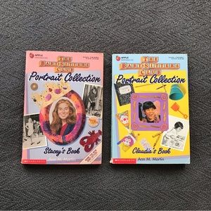 Vintage 3 The Baby-Sitters Club Portrait Collection Stacey’s Book Claudia’s Book